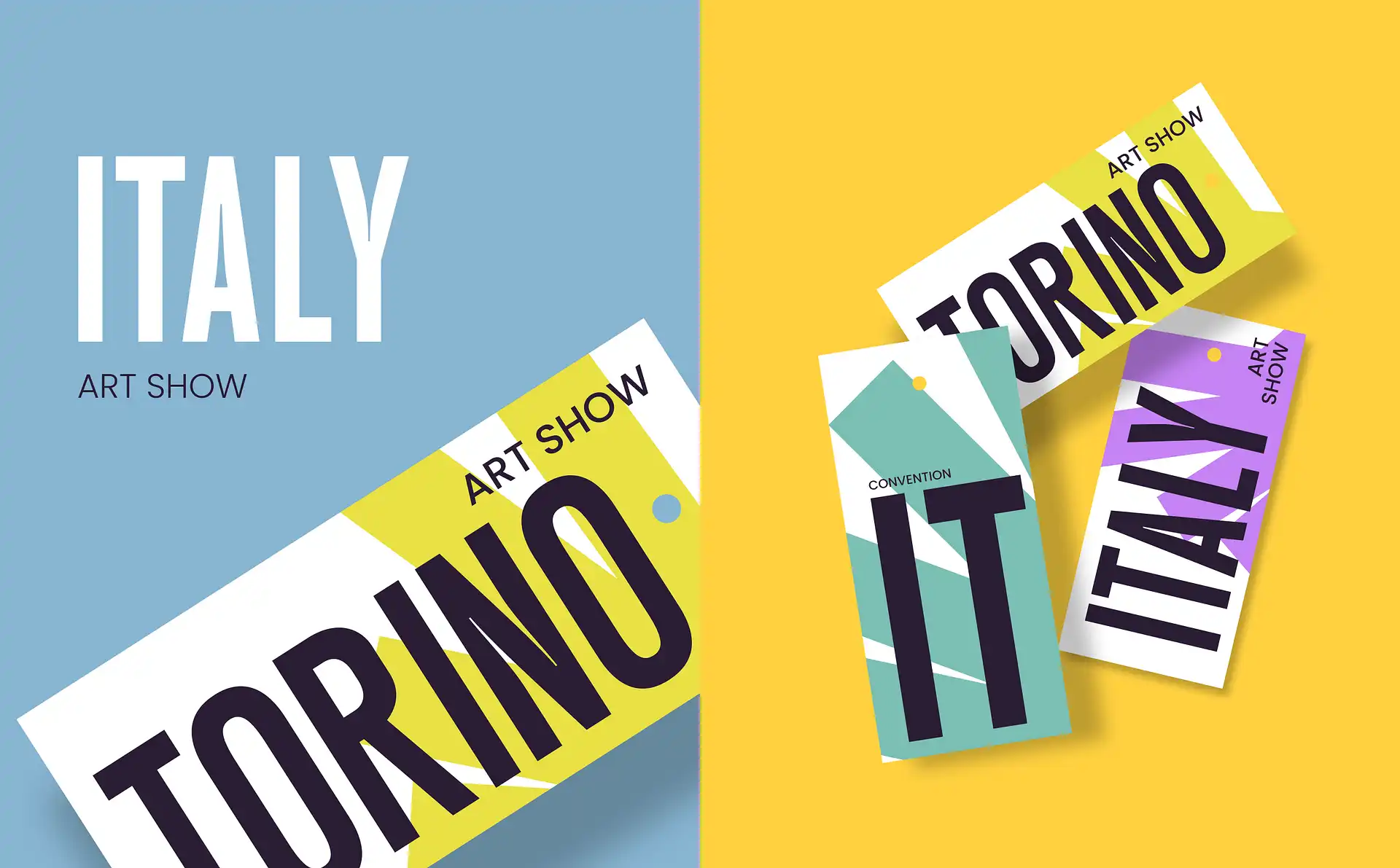 Italy Art Show — Grafica editoriale
